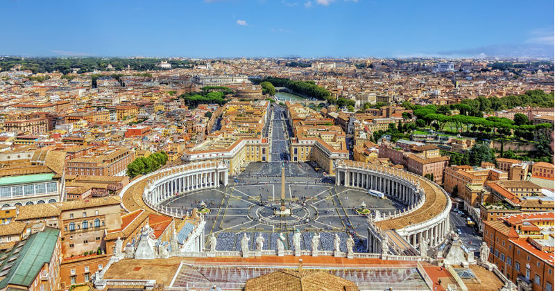 Vatikanstaten i Italien